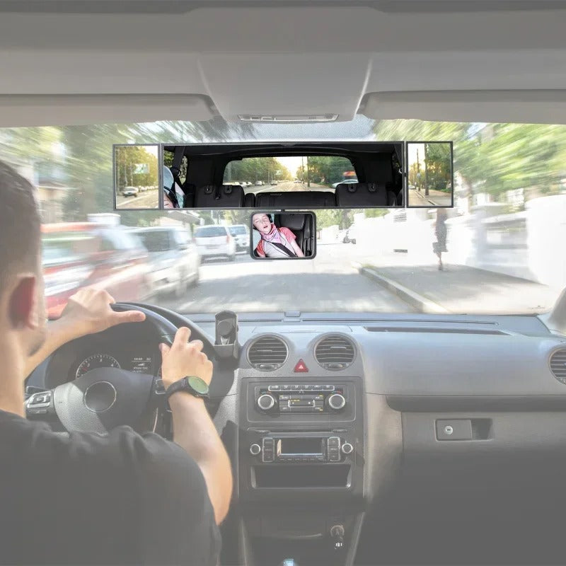 Retrovisor Panorâmico com 4 Regulagens | SafeVision 4+