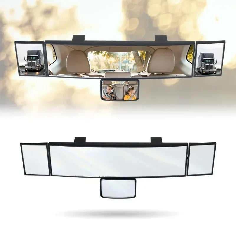Retrovisor Panorâmico com 4 Regulagens | SafeVision 4+