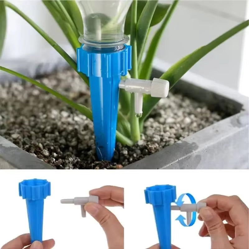 12 Peças de Estacas Irrigadores para Plantas